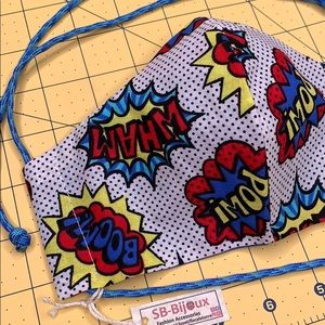 ashion Handmade Face Mask Pow 01